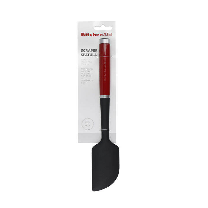 kitchenaid-silicone-scraper-spatula-almond-cream-empire-red-onyx-black-สปาตูล่า-หวีปาดเค้กซิลิโคน