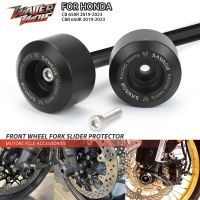 ☂ไม้เซลส้อมล้อหน้า CBR 650R 2023สำหรับฮอนด้า CBR650R อุปกรณ์เสริมกรอบ CB650R อุปกรณ์ป้องกันเพลารถมอเตอร์ไซด์