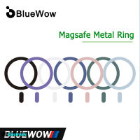 BlueWow TP10 for MagSafe Magnetic Ring for iPhone 14 13 12 Pro Max Metal Ring Sticker for Samsung S22 S21 S20 Ultra Wireless Charging Case