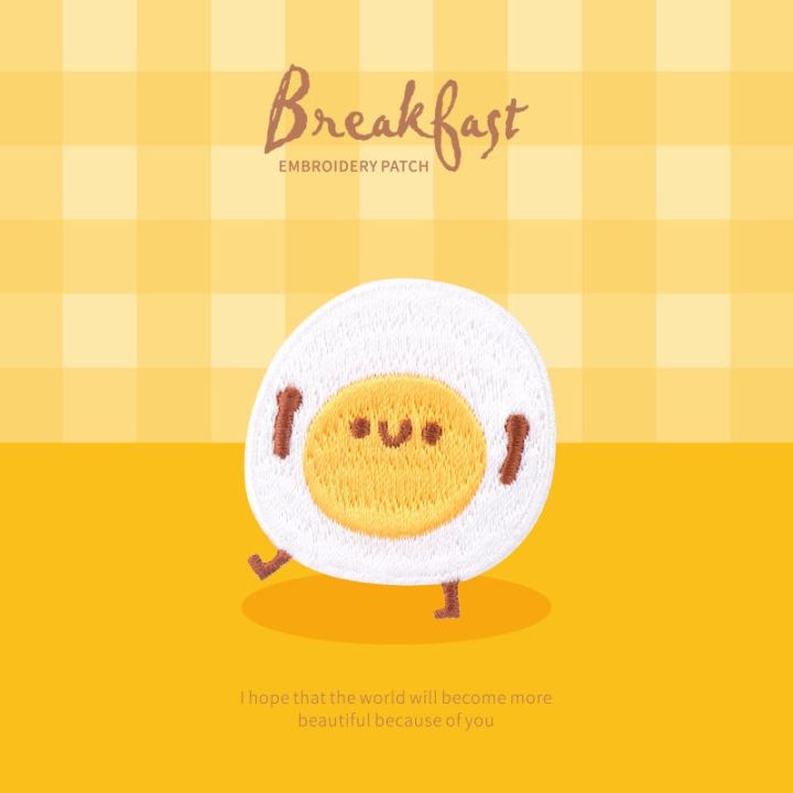 vitality-breakfast-embroidery-patch-stickers-mobile-phone-shell-ipad-hand-ledger-decoration-stickers-clothes-diy-bag-self-adhesive-cloth-stickers