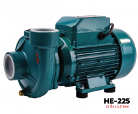 ปั๊มหอยโข่ง 2x2 1.5HP HE-225 สีฟ้า HIER  รับประกัน 1ปี