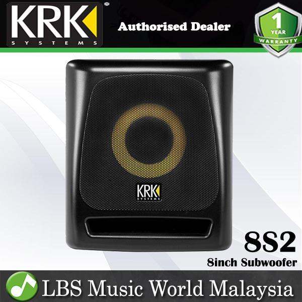 KRK 8S2 Rokit 8 inch Studio 100 Watt Powered Subwoofer Version 2 (8S