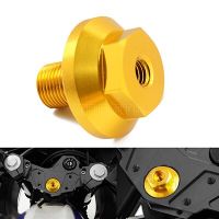 【Best-Selling】 RNG Tools MALL อุปกรณ์เสริมรถจักรยานยนต์ Cnc เครื่องยนต์ Triple Clamp Filler Cap Plug Bolt สกรูสำหรับ Yamaha YZF R3 MT-03 MT03 MT 03 2015 2016