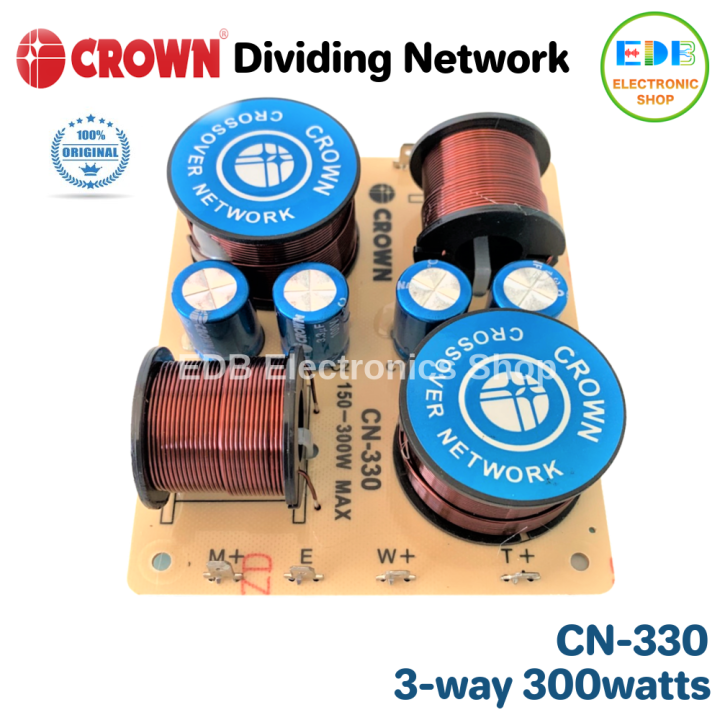 Original Crown CN-330 3-way 300watts Dividing Network / Crossover CN330 ...
