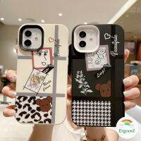 【Great. Cell phone case】 เข้ากันได้กับ iPhone 13 12 11 Pro Max X XR Xs 7 8 6S 6 Plus SE 2020 3 In 1 Ins เคสหลัง TPU ซิลิโคนแบบนุ่มแฟชั่นเคสโทรศัพท์ป้องกันการตกป้องกันสกปรก