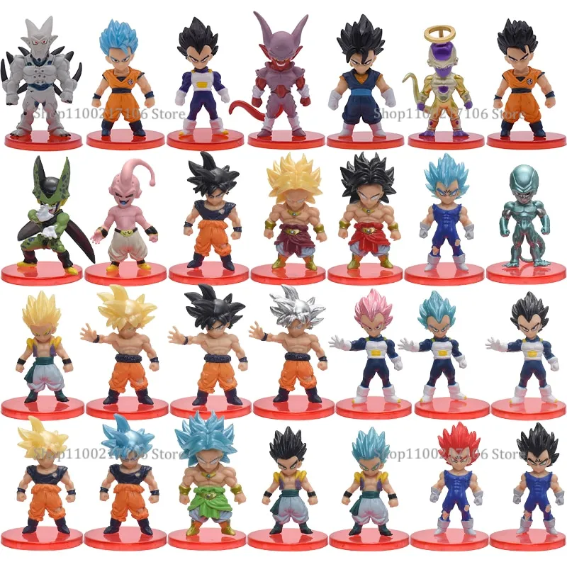 Anime Dragon Ball Series Goku Vegeta Frieza Super Saiyan Pvc Mo | Fruugo TR