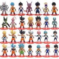 ฟิกเกอร์ฟิกเกอร์ Goku Zeta Freeza Broly ตัวตุ๊กตาอะนิเมะ21ชิ้นดราก้อนบอลซูเปอร์ไซย่า Kado Ulang Tahun พีวีซีรุ่นตุ๊กตา