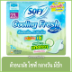 FernnyBaby โซฟี SOFY Cooling Fresh แบบกลางวัน ขนาด 23CM หนา 0.1 รุ่น ซุปเปอร์สลิม โซฟี แบบกระชับ ผ้าอนามัย ซูเปอร์ สลิม มีปีก สำหรับกลางวัน 23 ซม.