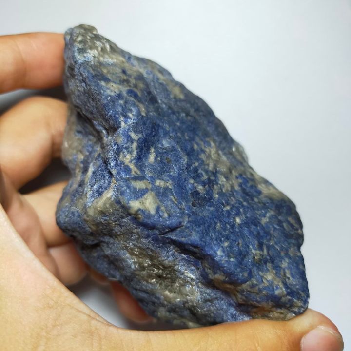 พลอย-ก้อน-ดิบ-โซดาไลท์-ธรรมชาติ-แท้-natural-sodalite-หนัก-350-กรัม