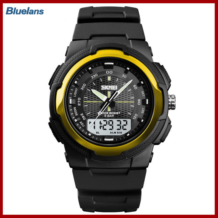bluelans-กีฬา-backlight-รอบแจ้งเตือนแบบปรับเครื่องรับนาฬิกาจับเวลา-casual-men-นาฬิกาดิจิตอลนาฬิกาข้อมือของขวัญ