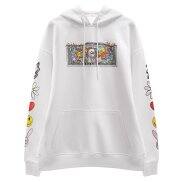 Áo hoodie Nam Nữ Bad Rabbit MONEY CARTOON Nỉ lót bông