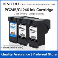 HINICOLE CL246XL PG245XL ตลับหมึกเปลี่ยนแทนที่สำหรับแคนนอน245สำหรับ Canon Pixma MG3022 TS3120 MG3029 TS3122 TS202เครื่องพิมพ์ TS302