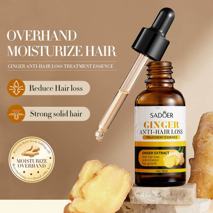 Rorec Sadoer Ginger Anti Hair Loss Treatment Essence Restore Lush Hair Strong Hair Root 1097