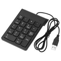 Mini 18 Keys Wireless Numeric Keypad USB Wired Numpad Digital Keyboard For Accounting Banking Teller Laptop Notebook Tablets