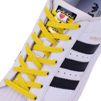 1 Pair Elastic Shoelaces Flats Metal Love Buckle No Tie Shoe Laces Kids Adult For Sneakers Lazy Shoe Lace Rubber band Unisex