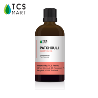 น้ำมันหอมระเหยพิมเสน 100% (Patchouli Essential Oil 100%) 100 mL.