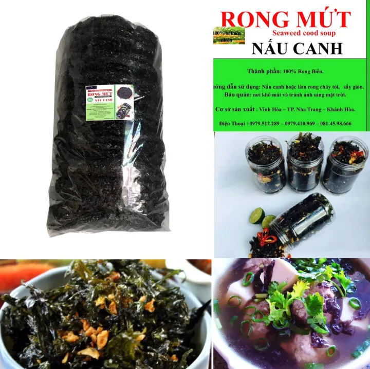 Cách Chế Biến Rong Biển Sấy Khô