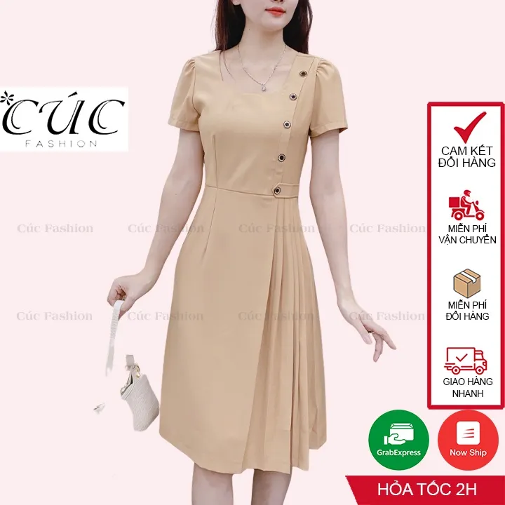 Váy đầm công sở kiểu Hàn Quốc ĐẸP dễ thương giá rẻ HCM 2023