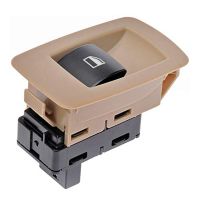 Car Beige Passenger Side Front/Rear Window Lifter Button Switch for E90,E91,323I,325I,328I 61316945876