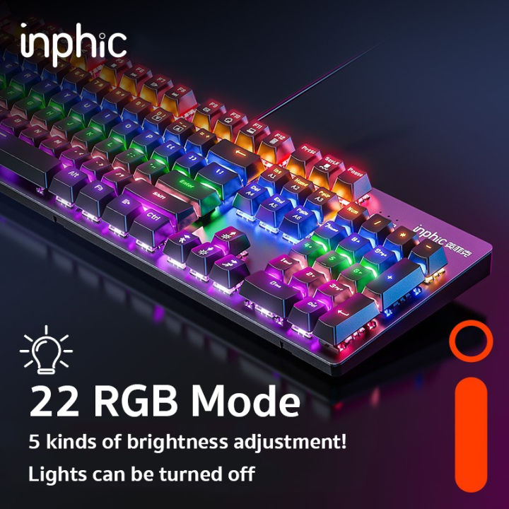 inphic-mechanical-keyboard-gaming-wireless-keyboard-keyboard-mouse-v910-ไฟทะลุตัวอักษร-ชุด-เม้าส์-คีบอร์ด-คีบอร์ดมีไฟ-เมาส์มีไฟ