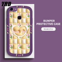 เคสโทรศัพท์เอฟเฟกต์ภาพ3D YBD สำหรับ V7 Vivo V7 Plus + Y79 Z10 Y83 Y81i Y81 คลุมทั้งหมดซิลิโคนนิ่มลายกุหลาบ