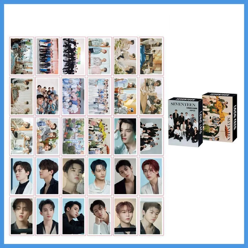 Kpop VICTON Twice Seventeen Astro Astro Photocard Photobook Poster Lomo Cards Gift for Fans, Size: 8.8, H02