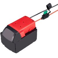 ；’；‘、。 Power Wheel Adapter For Milwaukee M&amp;18 18V Lithium Battery With Fuse &amp; Wire Terminals DIY Li-Ion Battery Adapter Power Connecter