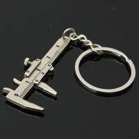 2023 above Creative New Fashion Car Key Mini Vernier Caliper Keychain Car Key Chain Wholesale Christmas Gift Portable Gadgett