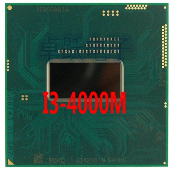 Intel CPU I3-4000M I3 4000M SR1HC 2.4G/3M HM86 HM87 Official