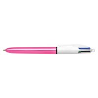 BIC บิ๊ก ปากกา 4 Colours Shine ปากกา 4สี ปากกาลูกลื่น น้ำหมึก4in1 หัวปากกา 1.0 mm.(Pink) จำนวน 1 ด้าม