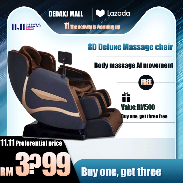 【IN Stock】Luxury home massage chair Full Body Multifunctional Smart ...