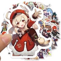 1050pcs pack Genshin Impact Game Anime Stickers Computer Trunk Aesthetic Manga Cute Sticker Kpop Laptop Skin for Kids Wall Car