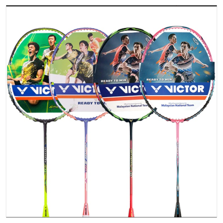 Victor Professional Full Carbon Badminton Racket 4U Single Badminton