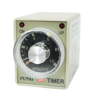 AH3-3 DC 24V 8 Pins DPDT 0-10 Minutes 10Min Power on Delay Timer Time Relay