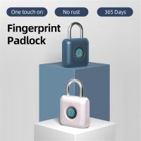 Smart Biometric Fingerprint Keyless Door Lock Portable Anti-theft USB Rechargeable Security Padlock for Luggage Case Drawer