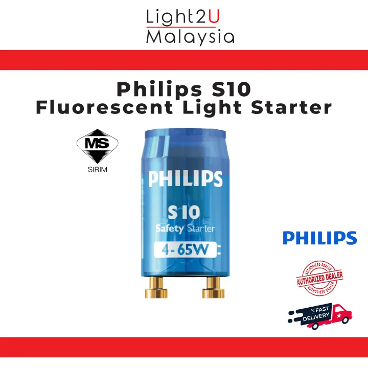 Philips S10 Fluorescent Light Starter (2 PCS) Lazada