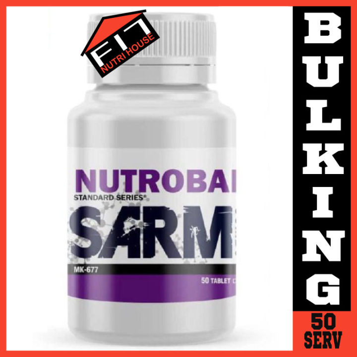 Sarms MK677 Nutrobal (50 Tabs) HGH Hard Bulking / Weight and Muscle