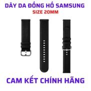 Dây da Samsung Galaxy Watch Active 2 size 20mm dùng cho tất cả các dòng