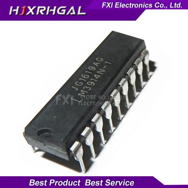 10pcs-lm3914n-1-lm3914-1-dip18-dip-lm3914n-ใหม่เดิม