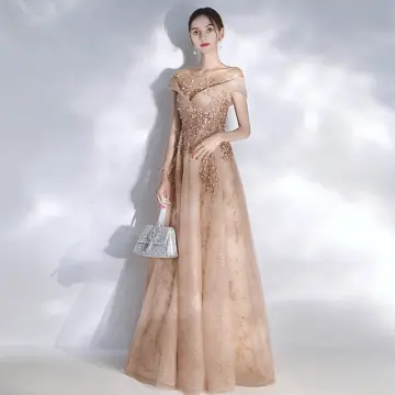 Elegant Velvet Burgundy Long Party Dress, A-line Evening Gown – Cutedressy