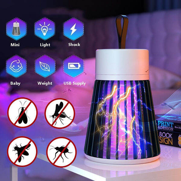 Mini Electric Mosquito Killer Lamp LED Mosquito Killer Silent Insect