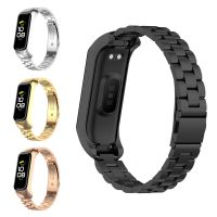 สำหรับ Galaxy Fit 2 R220สายสแตนเลสนาฬิกาสำรอง B สายรัดข้อมือโลหะสำหรับ SM-R220 Fit2 Galaxy