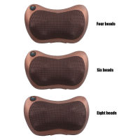 Electric Massage Pillow Infrared Heating Neck Massager Home Car Multifunctional Shiatsu Massage Relaxation Pillow