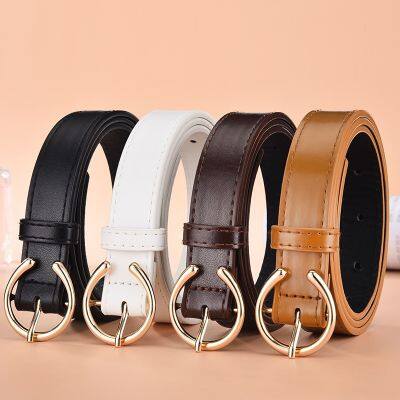 Fashion belt buckle joker C letter ms student leisure han edition as adornment recreational belts ❁