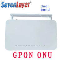 New Gpon ONU Ont Zxhn F670L 4GE 5g 2.4g Dual Band Onu Wifi Router ZTE F670 F670l 1pots 1fxs