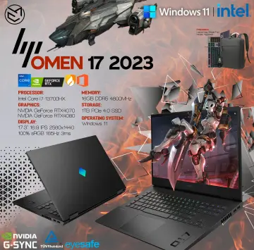 HP OMEN OMEN 17.3 144Hz Gaming Laptop FHD Intel Core i7-13700HX