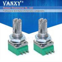 5pcs RK097N 5K 10K 20K 50K 100K 500K B5K with a switch audio 3pin shaft 15mm amplifier sealing potentiometer