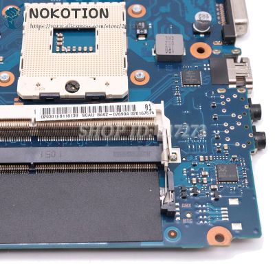 Nokotion สำหรับ Samsung RV511 NP-RV511 RV509แล็ปท็อปเมนบอร์ด HM55 DDR3ฟรี CPU B BA92-07699B BA41-01432A