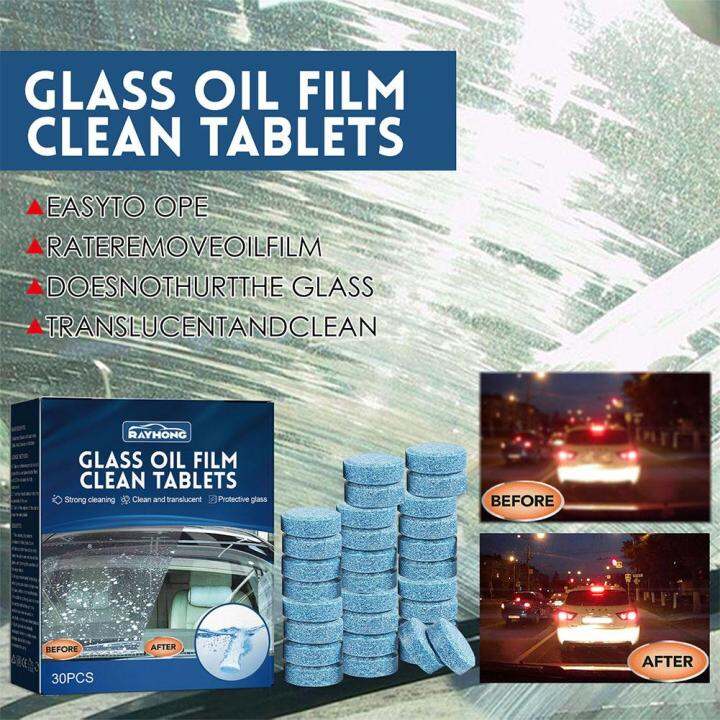 Solid Cleaner Car Windscreen Cleaner Effervescent Tablet Auto Detergent