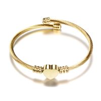 【CW】 Gold Color Bangle Up Wire Winding Bangles Adjustable Jewelry Accessories